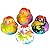 Novelty 4 Count Paint Splatter Style Rubber Ducks
