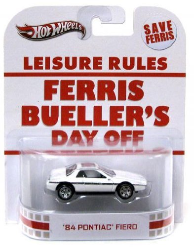 Hot Wheels Retro Ferris Bueller's Day Off 1:55 Die Cast Car '84 Pontiac Fiero
