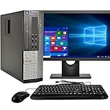 Dell Optiplex 990 SFF PC, Intel Core i5 Processor, 16GB RAM, 2TB HDD, DVDRW, Keyboard & Mouse, WiFi, Bluetooth 4.0, Windows 10 Pro, 20in LCD Monitor (Renewed)