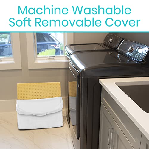 Bed Wedge Pillow Folding Memory Foam Incline Cushion for