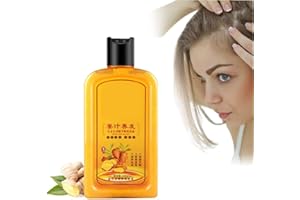 Ginaday Shampooing pour la repousse des cheveux au gingembre instantané,shampooing au gingembre pour la croissance des cheveu