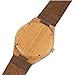 Men's Wood Wrist Watch,Mercimall Natural Wooden Watches,Handmade Anniversary Gifts for Groomsmen