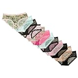 Beyond Intimates Women's Bikini Hipster Panties Assorted 12 Pack, Assorted, Medium
