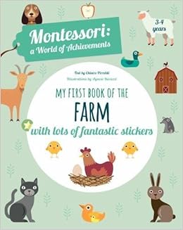 My First Book Of The Farm Montessori A World Of Achievements 9788854412361 Amazon Com Books