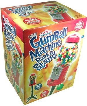 Large Gumball Bank with Stand