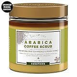 Calily Life Organic Arabica Coffee Scrub with Dead Sea Minerals, 24 Oz.