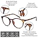 Blue Light Blocking Glasses,Vintage Nails Round Minimize Digital Headache Anti Eyestrain (Tortoise)