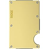 The Ridge Minimalist Slim Wallet For Women - RFID Blocking Front Pocket Credit Card Holder - Metal Wallet For women With Money Clip