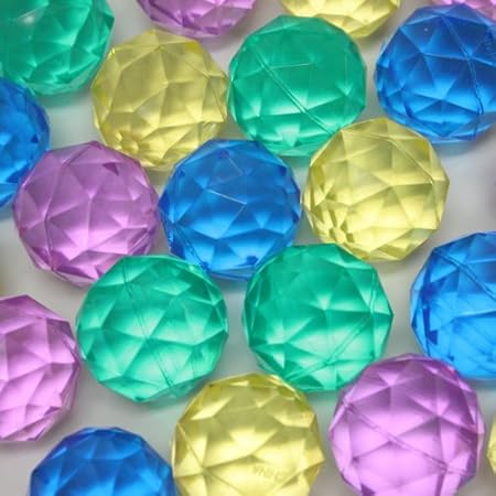 Amazon 32ｍｍダイヤモンドスーパーボール 50入 プールトイ おもちゃ