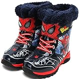 Spider-Man Go Spidey Boy's Light Up Winter Warm Snow Boots Shoes