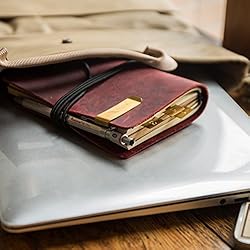 IPBEN Refillable Pages Leather Journal + Copper