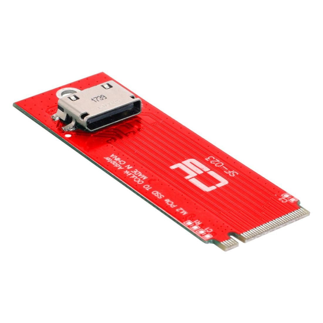 Chenyang PCI-E 3.0 M.2 M-Key Host to Oculink SFF-8612 SFF-8611 Adapter 2260mm for PCIe Nvme SSD