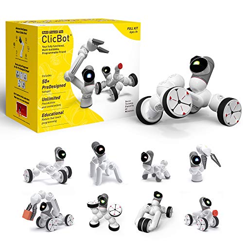 ClicBot Coding Robot Kits for Kids, STEM Educational Toys for