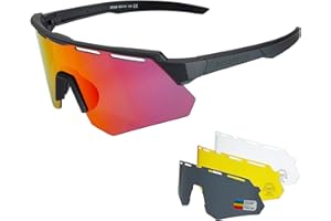 ROCKBROS Polarized Sports Sunglasses for Men Baseball Cycling Sunglasses UV400 Protection for Women Men