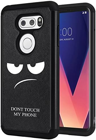 LG V30 Case, DGtle [Drop Protection] [Dual Layer] Armor Defender Shockproof Hybrid Protective Case Cover For LG V30 (Black)