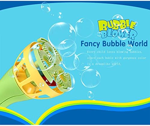 MUQGEW Summer Funny Magic Bubble Blower Machine Bubble Maker Mini Fan Kids Outdoor Toys