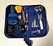 Watch Repair Tool Kit Professional 13 Pieces Watch Repair Tools Kit Set Watch Band Case Remover Opener Holder - Blue