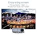 iCODIS T700 Video Projector 4000 Lumens, 1080P Native Resolution, Full HD 1080P Supported, Compatible with Smartphone/ Tablet/ PS4/ PC /HDMI / USB / VGA / AVthumb 2