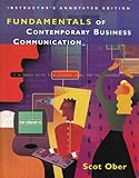 Paperback FUNDAMENTALS OF CONTEMPORARY BUSINESS COMMUNICATION Book