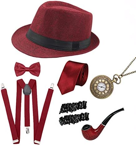 1920s Mens Gatsby Gangster Accessories 