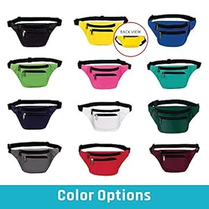 Best Fanny Pack 2019 - Fanny Pack, BuyAgain Quick Release Buckle Travel Sport Waist Fanny Pack Bag