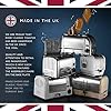 Dualit-Classic-4-Slice-Vario-Toaster-Stainless-steel-hand-built-in-the-UK-Replaceable-ProHeat-elements-Heat-two-or-four-slots-defrost-bread-mechanical-timer-Replaceable-parts Dualit Classic 4 Slice Vario Toaster - Stainless steel, hand built in the UK - Replaceable ProHeat® elements - Heat two…