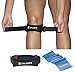 Patella Knee Strap w/ Bonus Resistance Band by No Limits Sports - Knee Support for Patella Tendon - Pain Relief from Patellar Tendonitis, Runners Knee, & Jumpers Knee (1 Knee Strap)