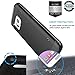LUVVITT [Sleek Armor] Slim Shock Absorbing Flexible Back Cover TPU Rubber Case for Samsung Galaxy S7 - Black