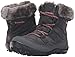 Columbia Girls' Youth Minx Shorty Omni-Heat Waterproof-K Snow Boot, Shark/Melonade, 5 M US Big Kid