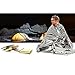 Emergency Mylar Survival Blankets Space Blanket Ultra Durable Car Kit Emergency Sleeping Bag Shelter Kit Camping Hiking Earthquake Keep Warm Blanket 130×210 4Packthumb 3