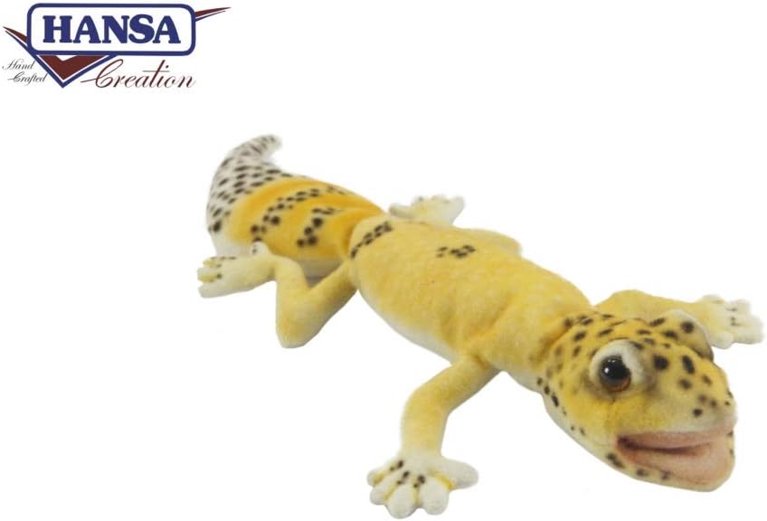 Hansa Toys USA Gecko Finger Puppet, Yellow