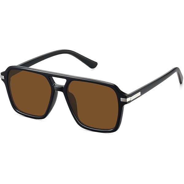 Amazon.com: AOOLIA Retro TAC Polarized Aviator Sunglasses TR 