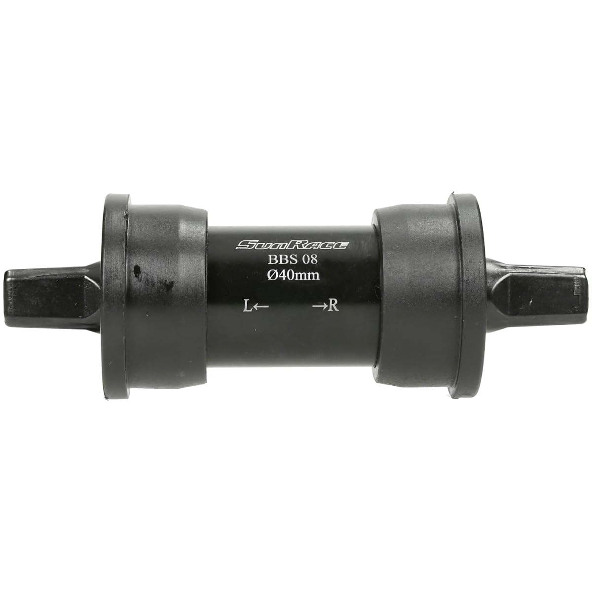 SunRace BBS08-38/127 Bottom Bracket – JIS Square Taper | Press-Fit | 127mm Axle | 68mm Shell