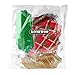 KOMIWOO Pack of 24 Christmas Ribbon Pull Bows 5-inch Wide, Assorted Xmas Gift Wrapping Ribbon Accessories for Christmas, Bows, Wine Bottles, Baskets, Great Present Decorations