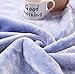 Luxury Large Reversible Fuzzy Sherpa Throw Blanket, Soft and Cozy- 50
