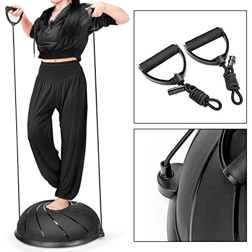 Pilates Accessories Zealty Half Balance Ball Trainer, Half Yoga