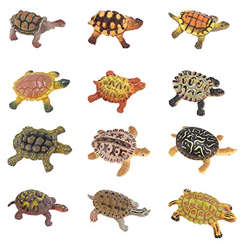 Buy Liberty Imports Realistic Sea Turtle Miniature Figurines 12 Unique
