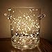 Pack of 6 LED Moon Starry Lights with 20 Fairy Micro LEDs on 7 feet Copper Coated Copper Wire, 2 x CR2032 Battery Power(Included), for DIY Wedding Centerpiece or Table Decorations (Warm White)