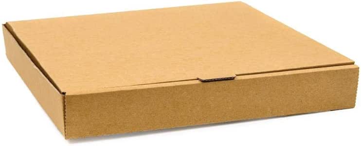 Paquete de: 50 Caja pizza Fiesta kraft 35cm: Amazon.es: Hogar
