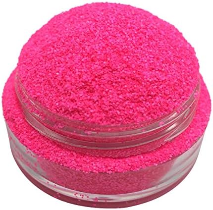 Calavera Cosmetics Neon Pink Glitter For Eyeshadow / Eye Shadow / Eyes / Face / Lips / Nails Makeup Glitter Dust Shimmer - Compare to NYX - Loose Cosmetic Glitter / Nail Art (Cute But Psycho)