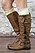 Modern Boho The Original Button Boot Socks with Lace Trim Boutique Socks Cream