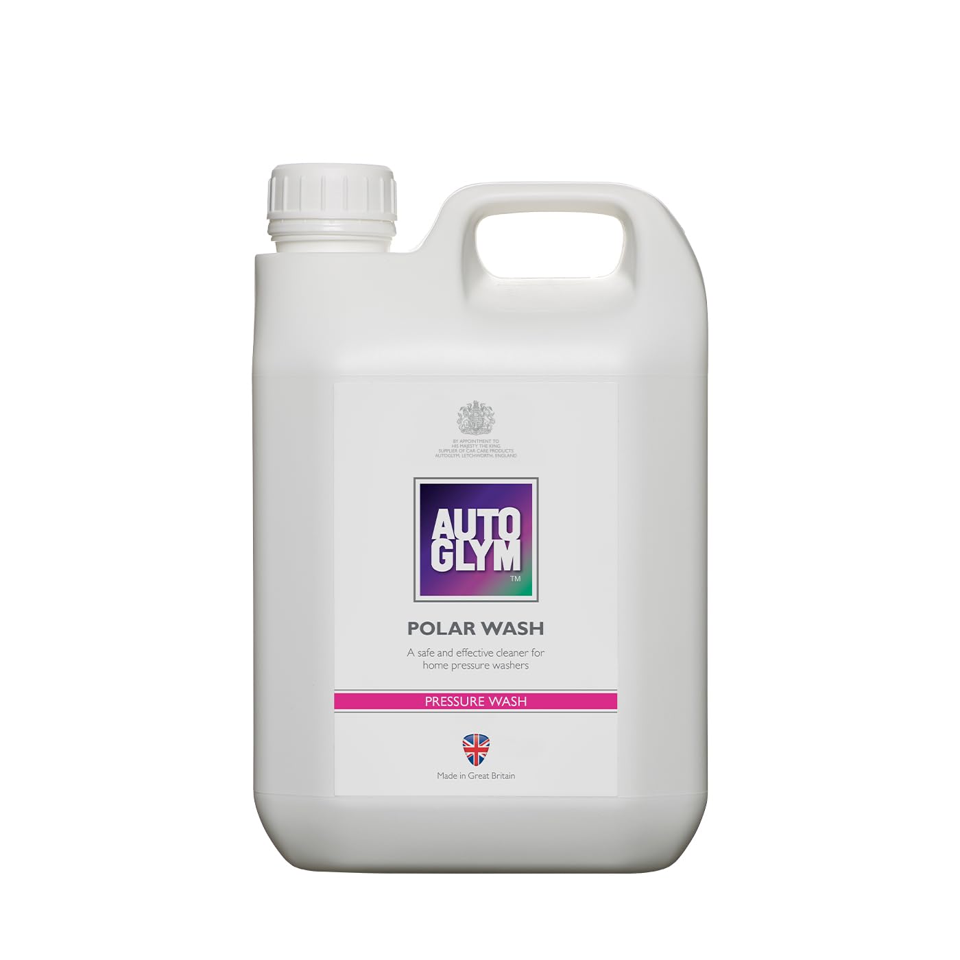 Autoglym Polar Wash, 2.5L Snow Foam (5L when diluted), High Cling Thick Foam, pH Neutral Car Shampoo, Streak Free, Safe for All Wheels and Tyres, Paint & Trim, Cologne