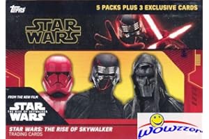 2019 Topps Star Wars The Rise of Skywalker EXCLUSIVE Factory Sealed Blaster Box! Look for Autos of Adam Driver, Carrie Fisher, Daisy Ridley, Harrison Ford & More! WOWZZER!