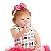 Reborn Baby Doll realistic baby dolls Vinyl Silicone Babies 22inch 55cm Doll Newborn real baby doll Free Pacifier Dot nifty suit