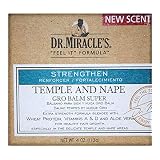 Dr. Miracle's Feel It Formula Temple and Nape Gro Balm, 4 Ounce