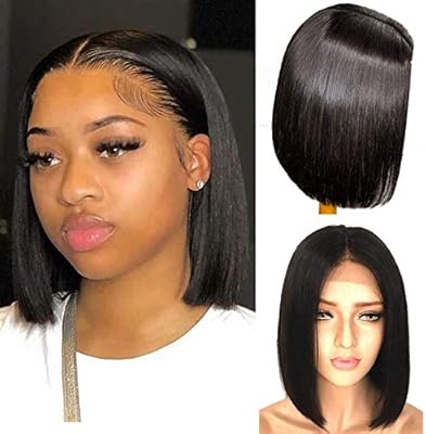 Black frontal bob Clearance