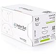 Veterinary Sutures - VeterSut VetLON Non-Absorbable Nylon Surgical Suture USP Size 5-0, (FS-2) 3/8 19mm Reverse Cutting Needle, 36 Inches (90 cm), 12 Count, Veterinary Use