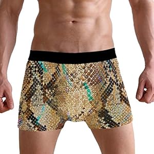 51aBvZHhM5L. SS300 PUXUQU Calzoncillos tipo bóxer para hombre con estampado de serpiente, ropa interior para hombre y niño 51aBvZHhM5L. SS300