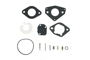 YUNSTAL Carburetor Carb Repair Rebuild Kit for Kohler CV17-CV25 CV640 CV740 LV675 with Nikki Carbs Replace 24-757-06-S 24-757-18-S 24 757 06-S 24 757 18-S 2475706-S 2475718-S 2475706S 2475718S