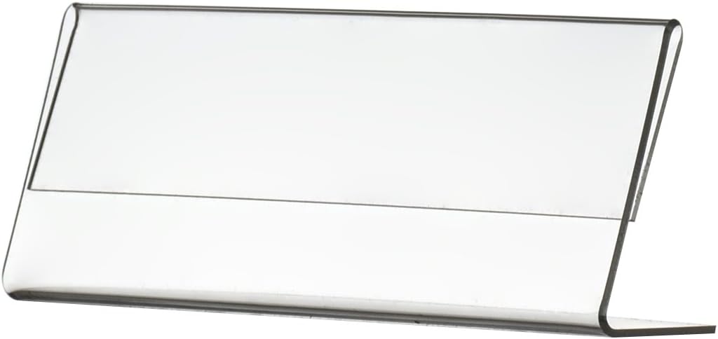 Marketing Holders Ad Frame Photo Picture Literature 6"w x 2"h Standing Table Tent Name Plate